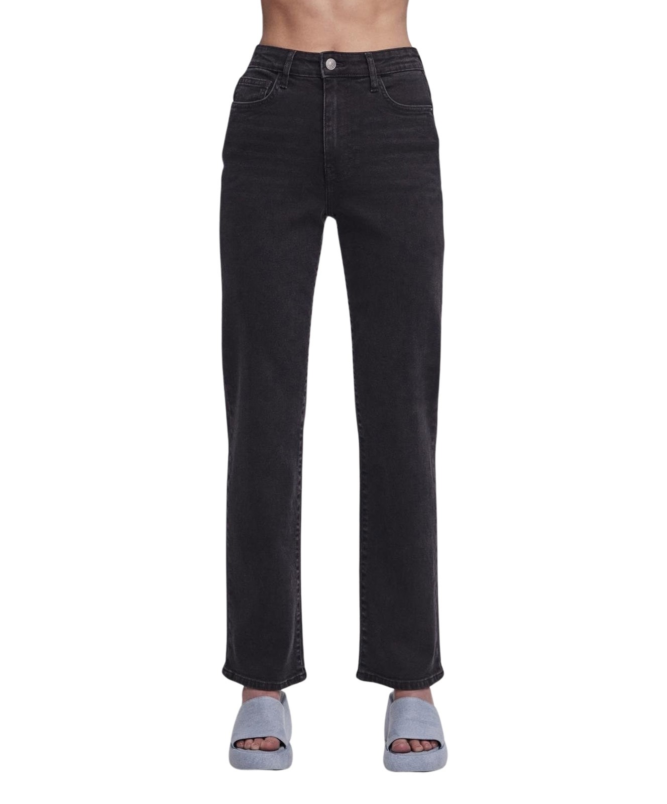 Damen Jeans Kesia von Pieces in Medium Blue