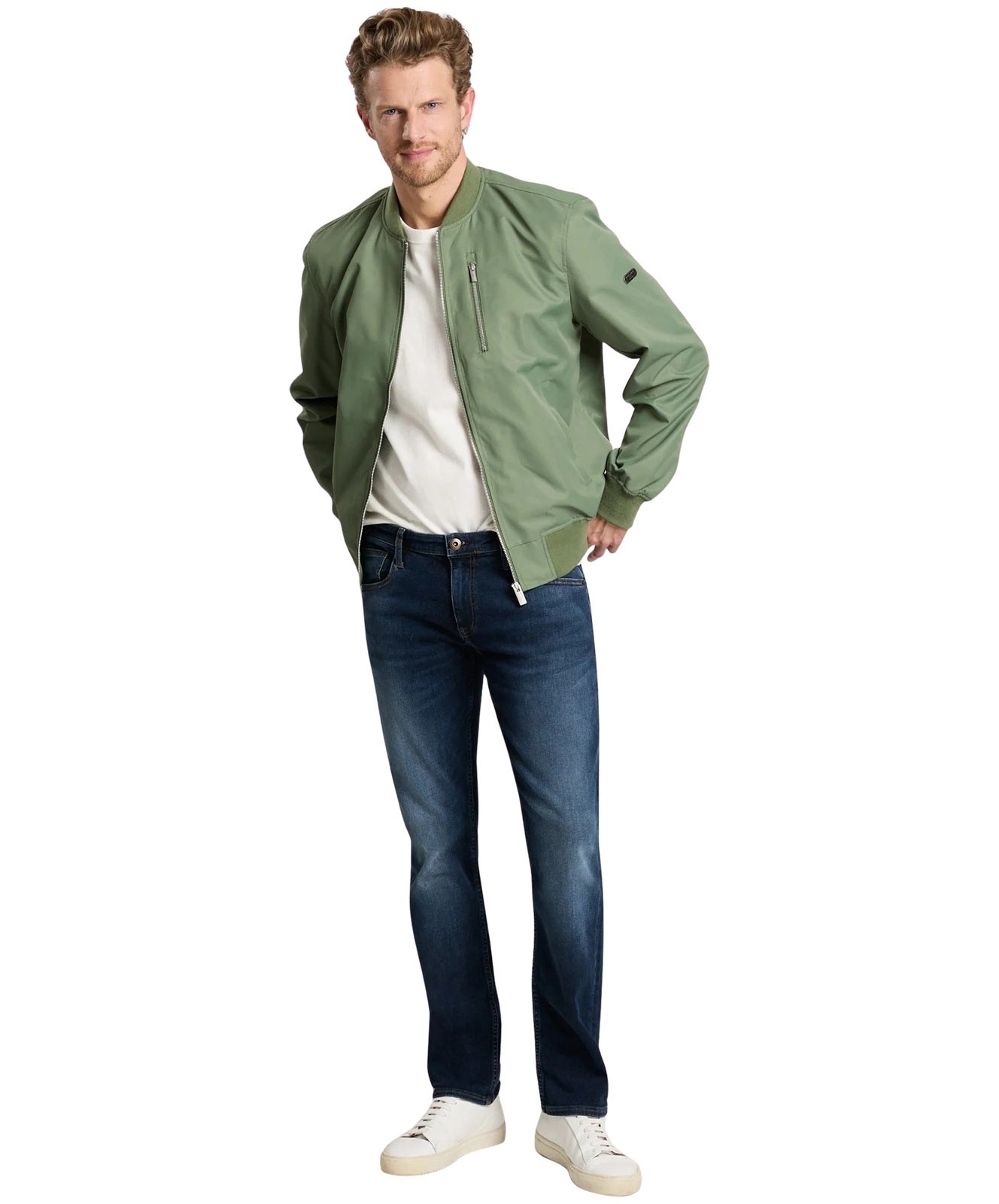 Herren Jeans Damien von Cross in Dark Blue