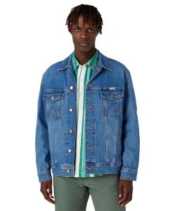 Wrangler Jeansjacke mit Anti Fit in Stonewash