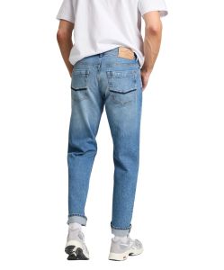 Cross Jeans Antonio in Mittelblau mit Relaxed Fit