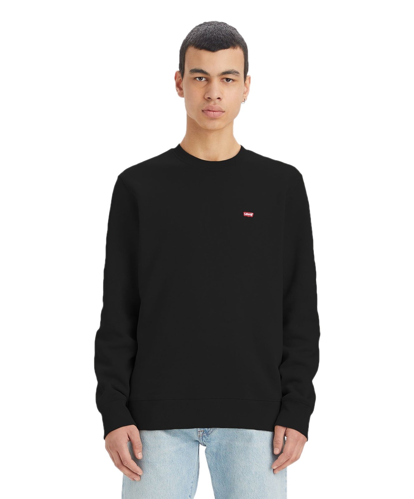 Herren Pullover Original Sweatshirt von Levis in Mineral Black
