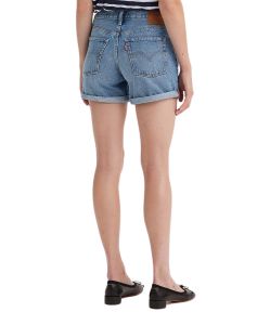 Damen Jeans 501 Short Rolled von Levis in Must Be Mine Short 