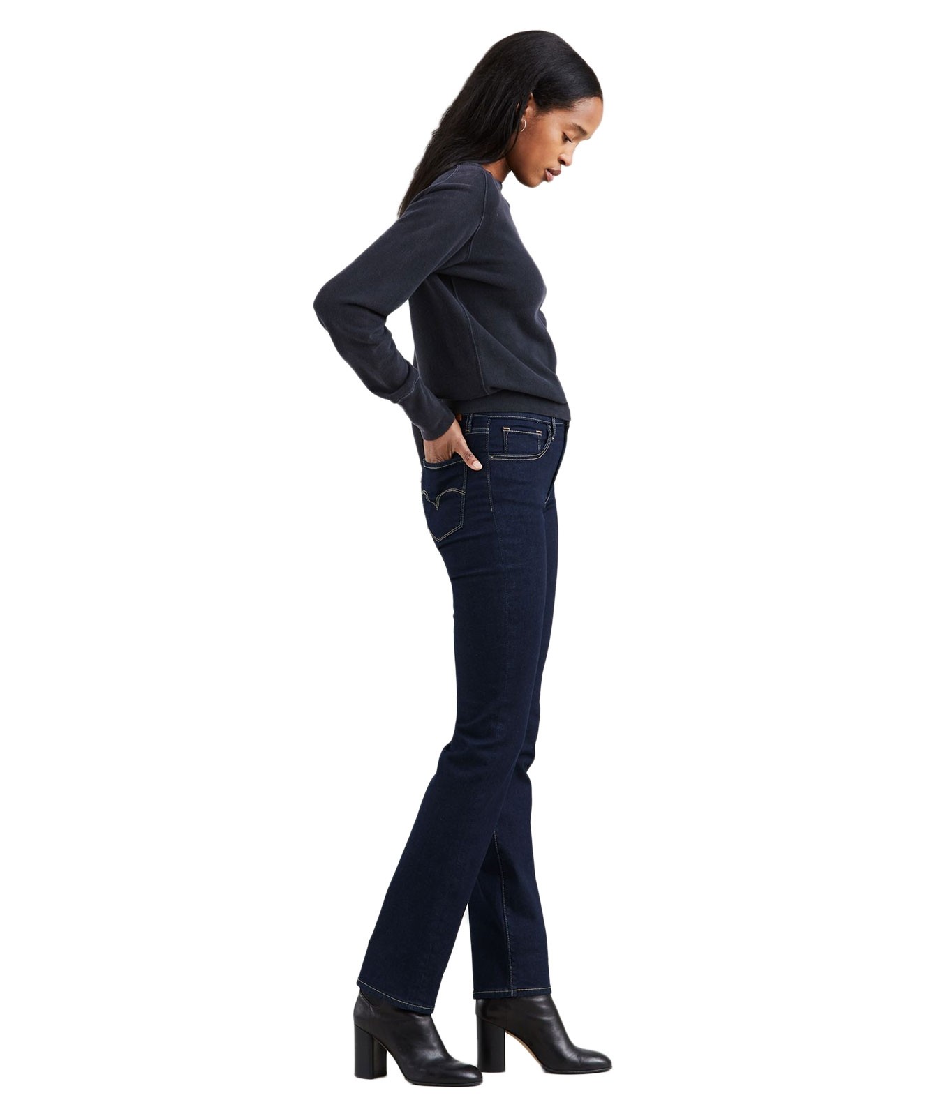Damen Jeans 724 von Levis in To The Nine