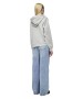 Damen Pullover Chilli Zip von Pieces in Light Grey Melange