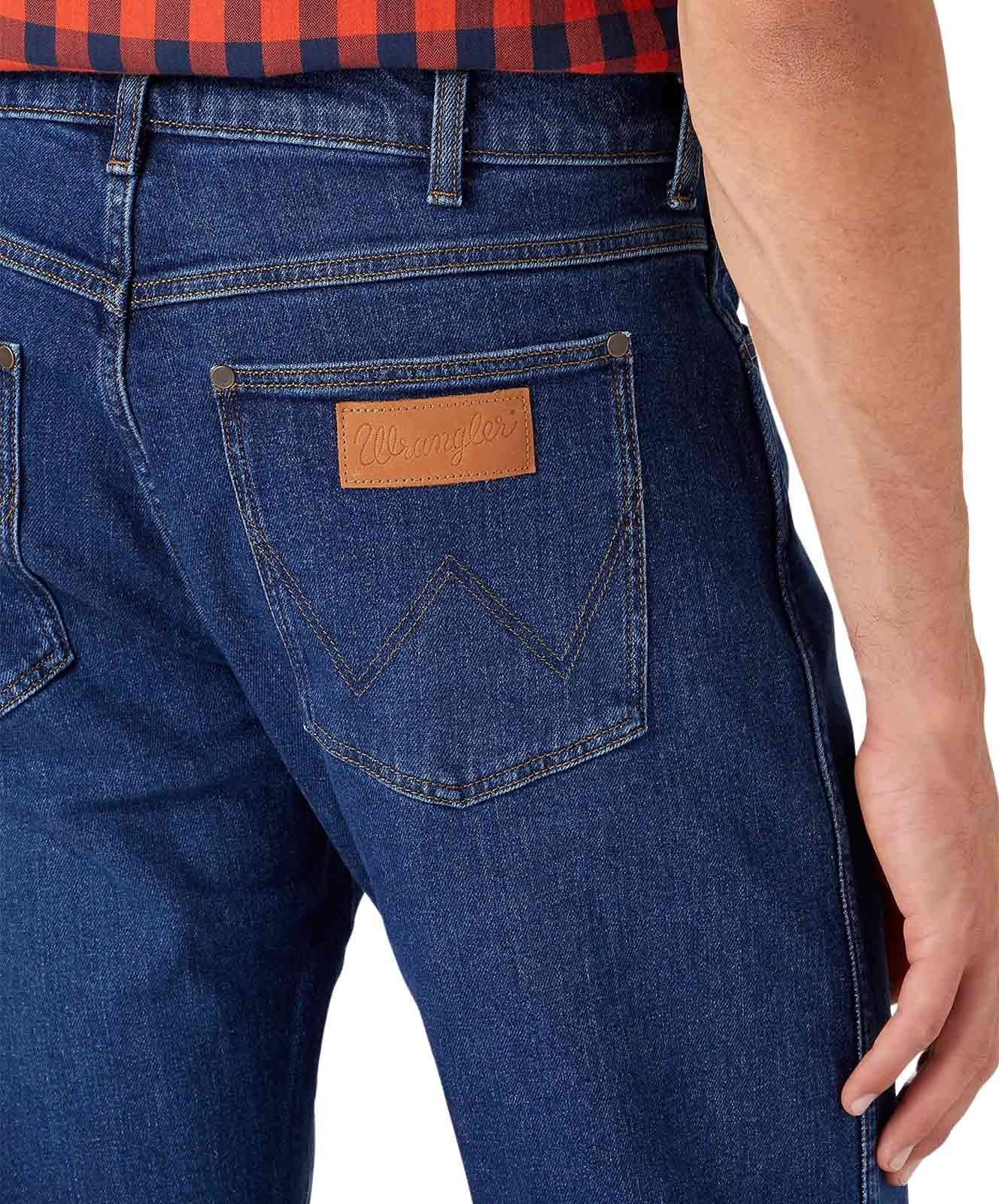 Herren Jeans Frontier  von Wrangler in Dancing Water
