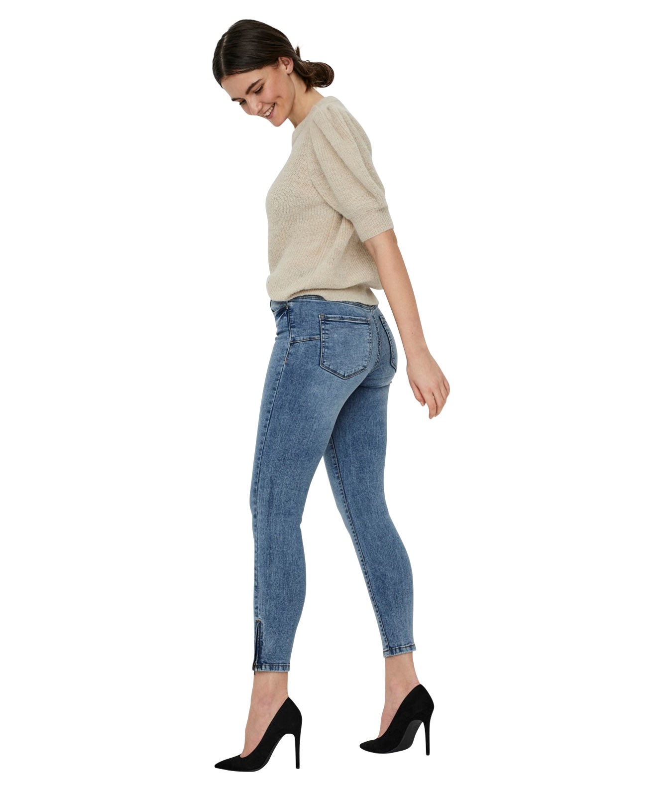 Damen Jeans Tilde von Vero Moda in Light Blue Denim
