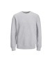Herren Pullover Star Basic Sweat Crew von Jack & Jones in Light Grey Melange
