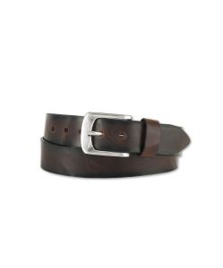 Bernd Götz Gürtel - Walkleder in Dunkelbraun