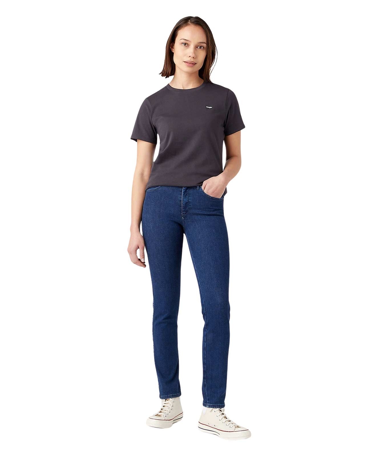 Damen Jeans Slim von Wrangler in Unbreakable
