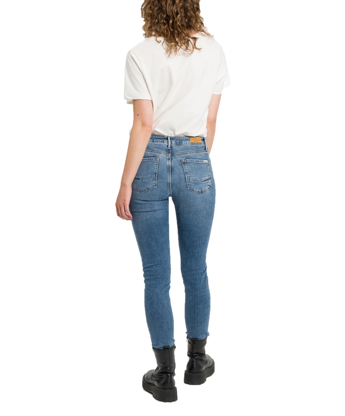 Damen Jeans Alan von Cross in Sea Blue Washed