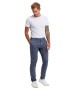Herren Hose Chino Pants von Cross in Blue Structured