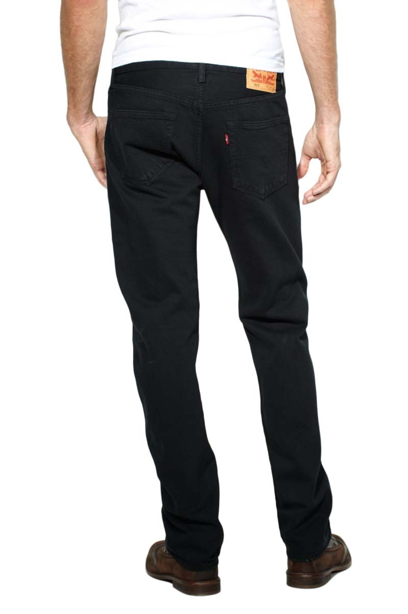 Herren Jeans 501 Original von Levis in Black