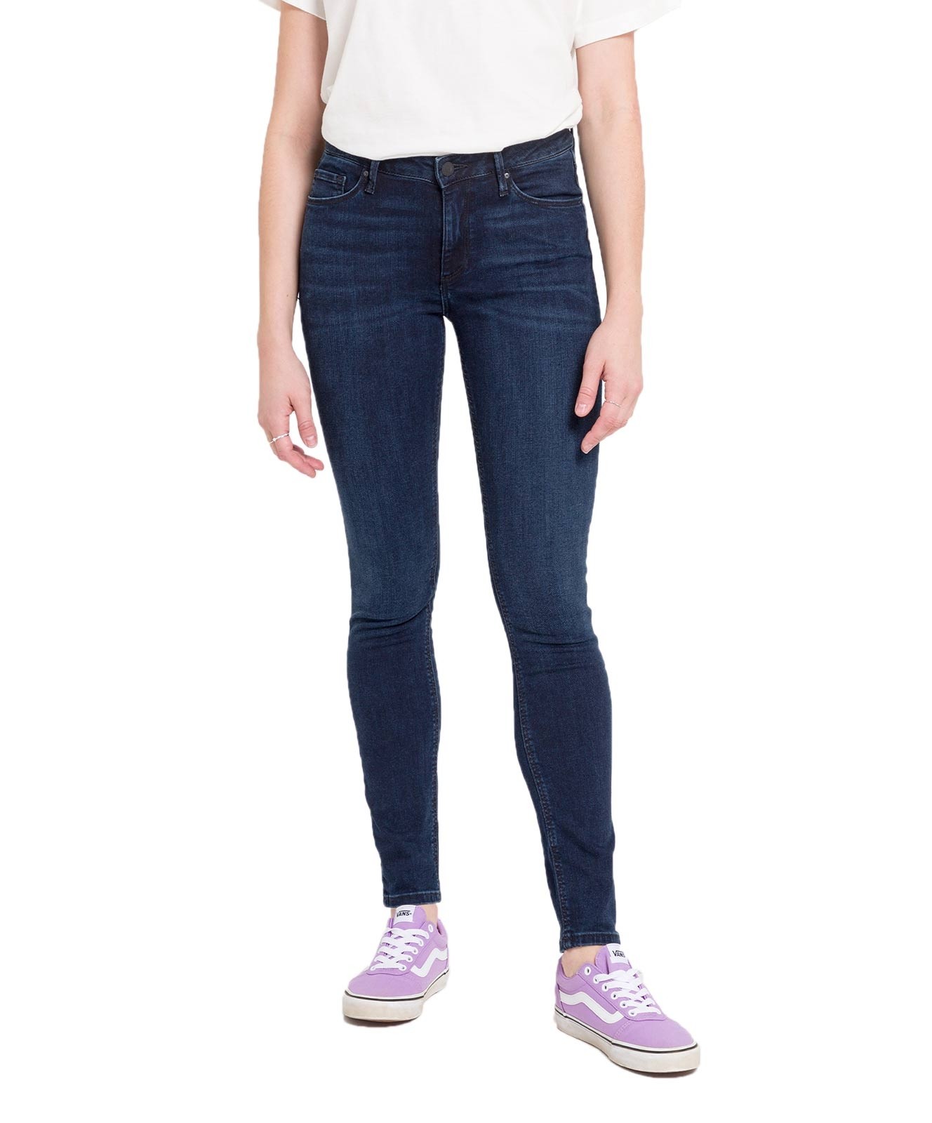 Damen Jeans Alan von Cross in Smoked Blue Destroyed
