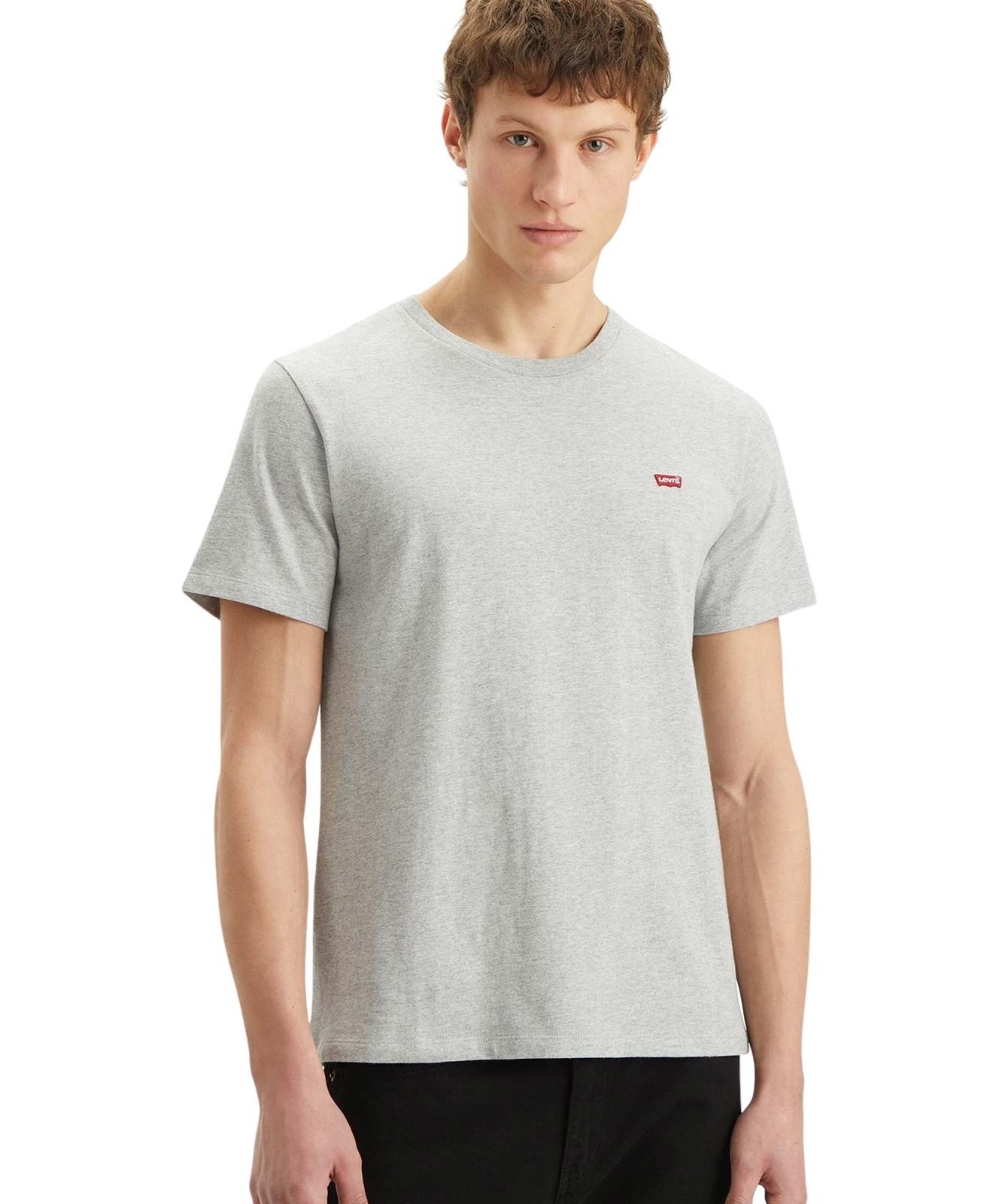 Herren Shirt Original Tee  von Levis in Mid Tone Grey Heather