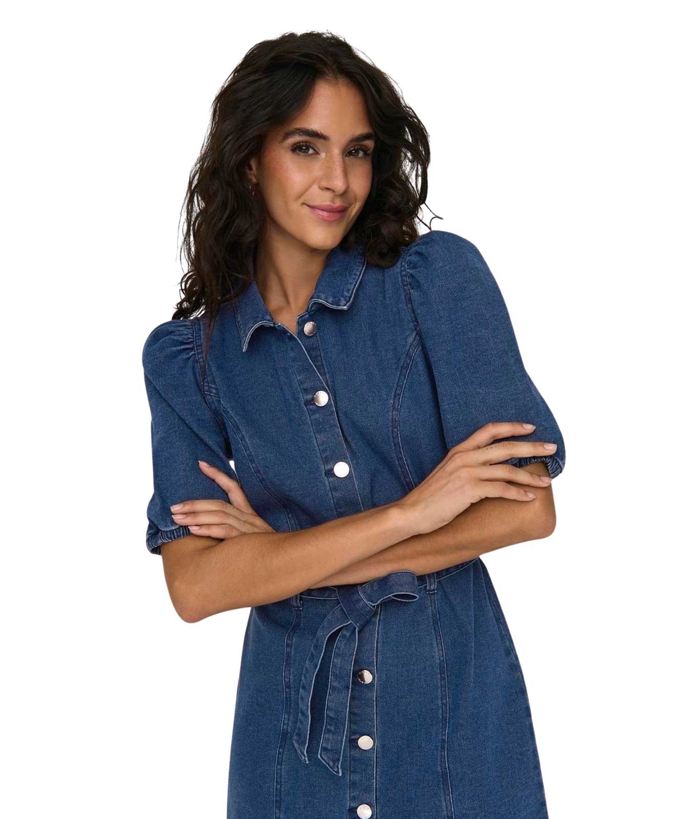 Damen Kleid Vibbe von Only in Medium Blue