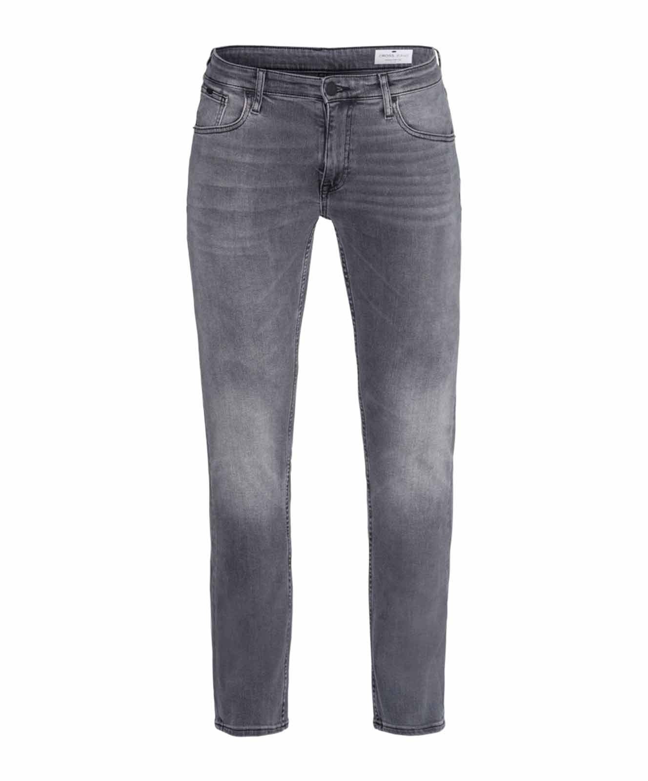 Herren Jeans Damien von Cross in Grey Used