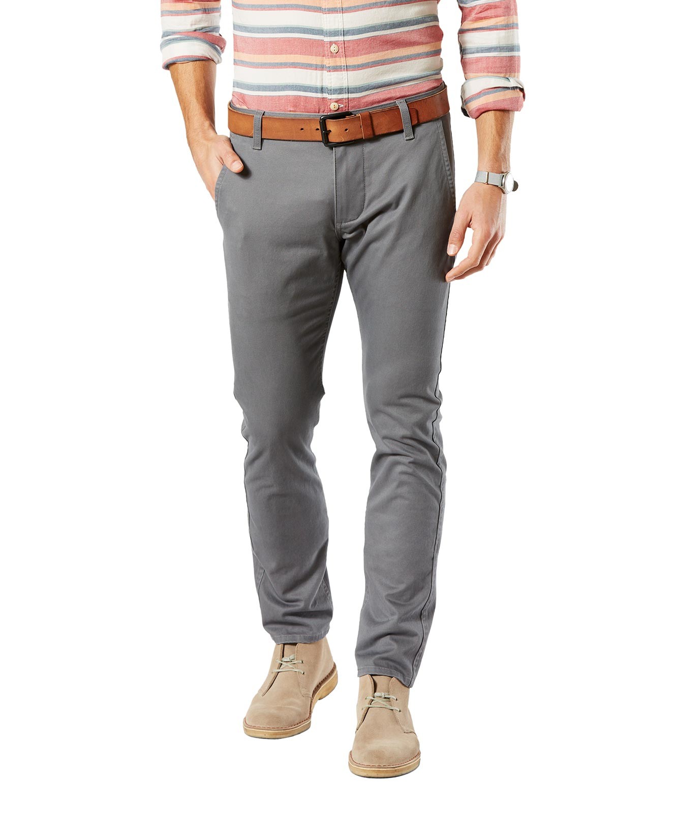 Herren Hose Alpha Original Skinny von Dockers in Burma Grey