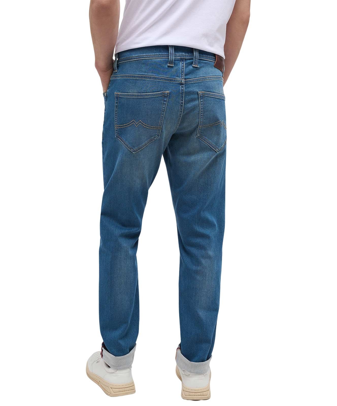 Herren Jeans Oregon Slim K von Mustang in Mittelblau