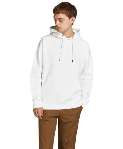 Jack & Jones Hoodie mit Bio-Baumwolle in Weiß
