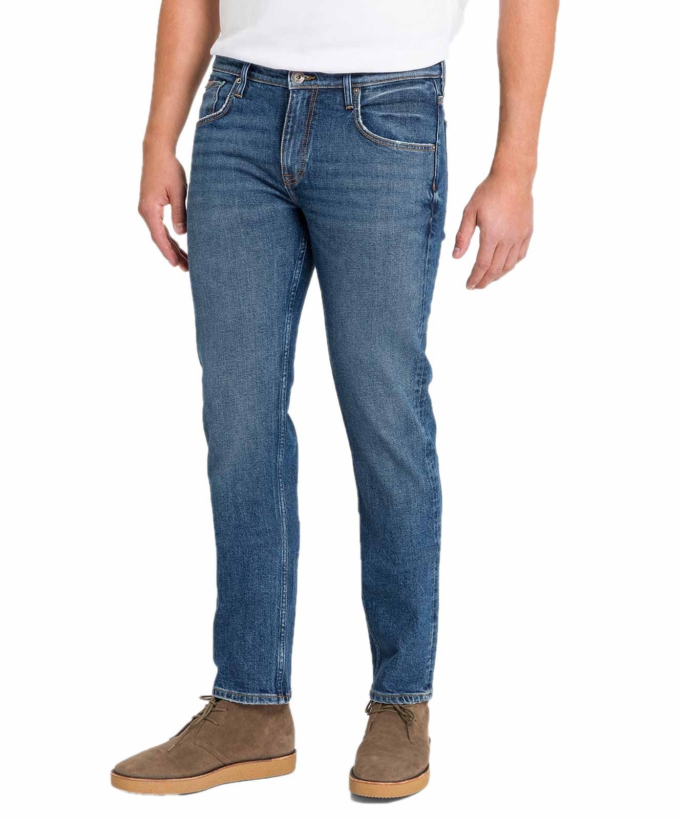 Herren Jeans Damien von Cross in Ocean Blue