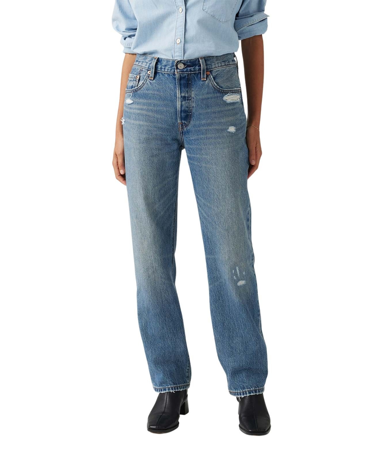 Damen Jeans 501 90s von Levis in Verified Vintage