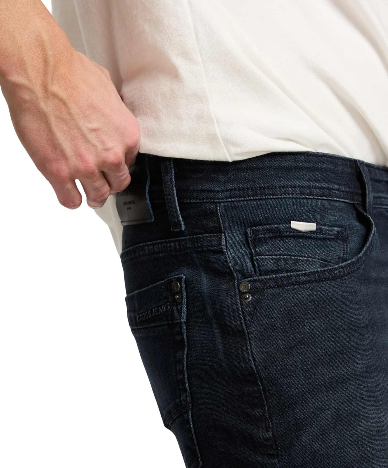 Herren Jeans Antonio von Cross in Blue Black