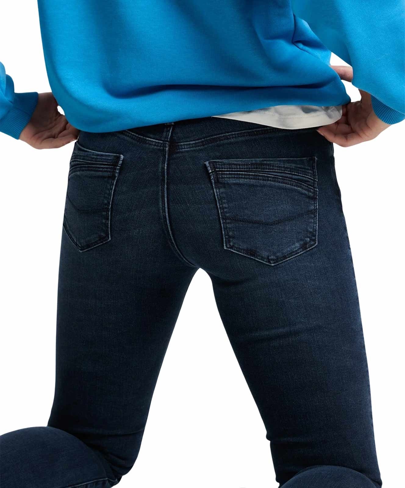 Damen Jeans Anya von Cross in Blue Black