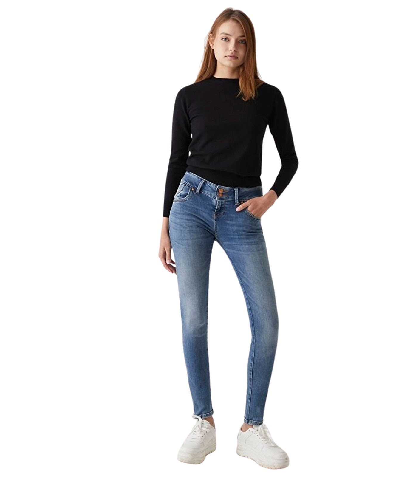 Damen Jeans Molly M von LTB in Yule Wash
