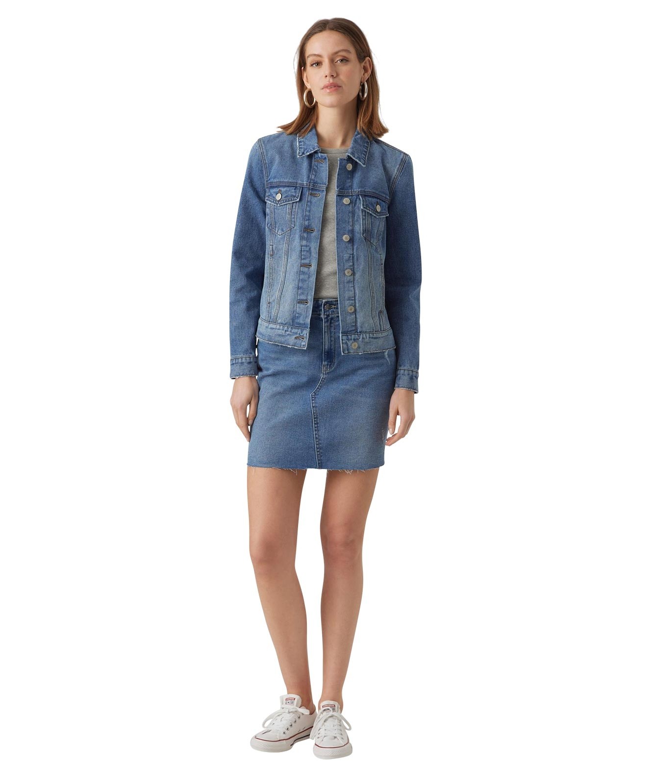 Damen Jacke Orica von Vero Moda in Medium Blue Denim