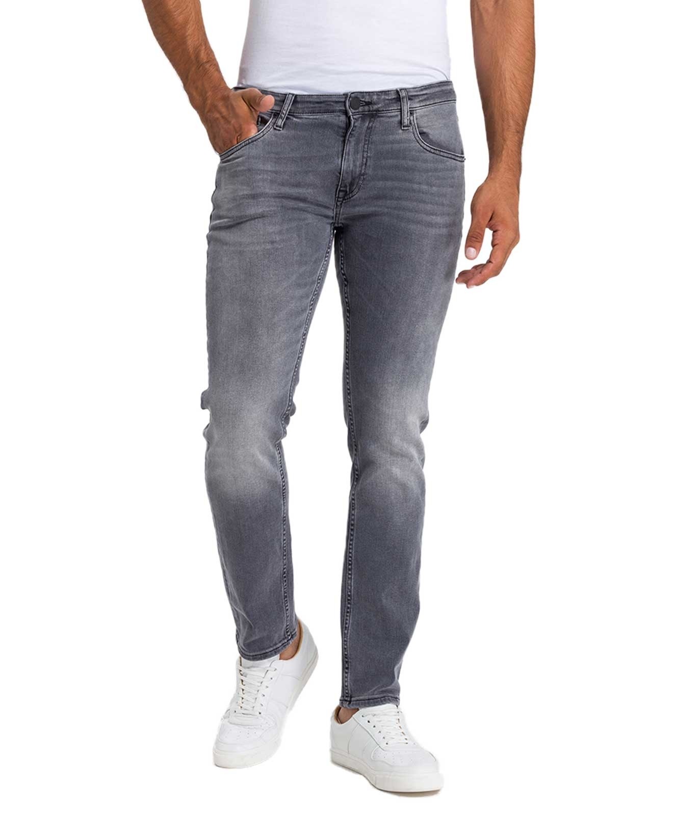 Herren Jeans Damien von Cross in Grey Used