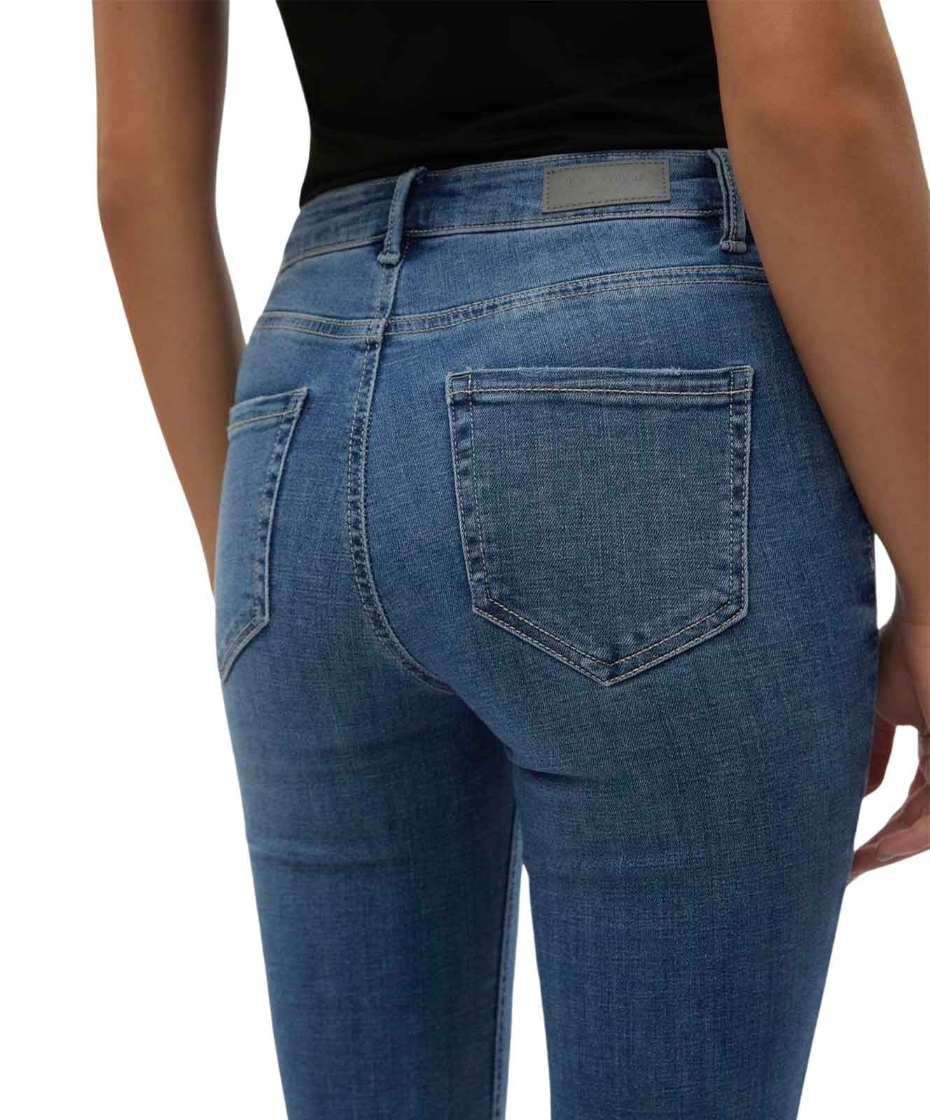 Damen Jeans Flash Flared von Vero Moda in Medium Blue