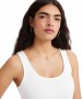 Damen Shirt Rib Tank von Levis in White+