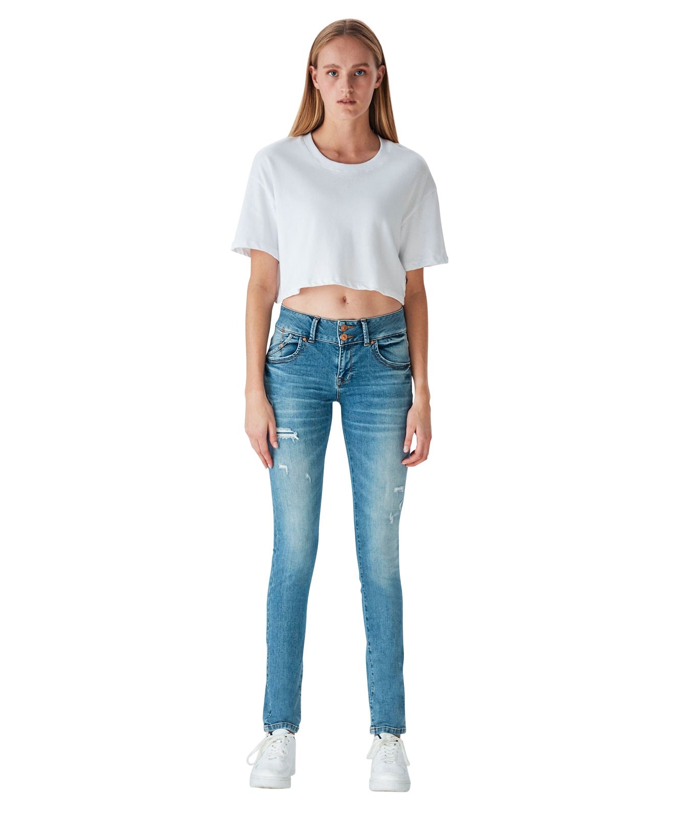 Damen Jeans Molly M von LTB in Lelia Wash