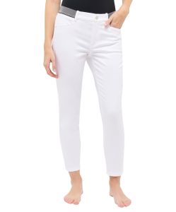 Angels Ornella Sporty 78 Slim Fit Hose in Weiß