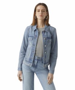Vero Moda Jeansjacke Orica in hellblauer Waschung