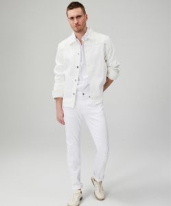 Mac Arne Pipe Jeans Modern Fit in weißer Färbung