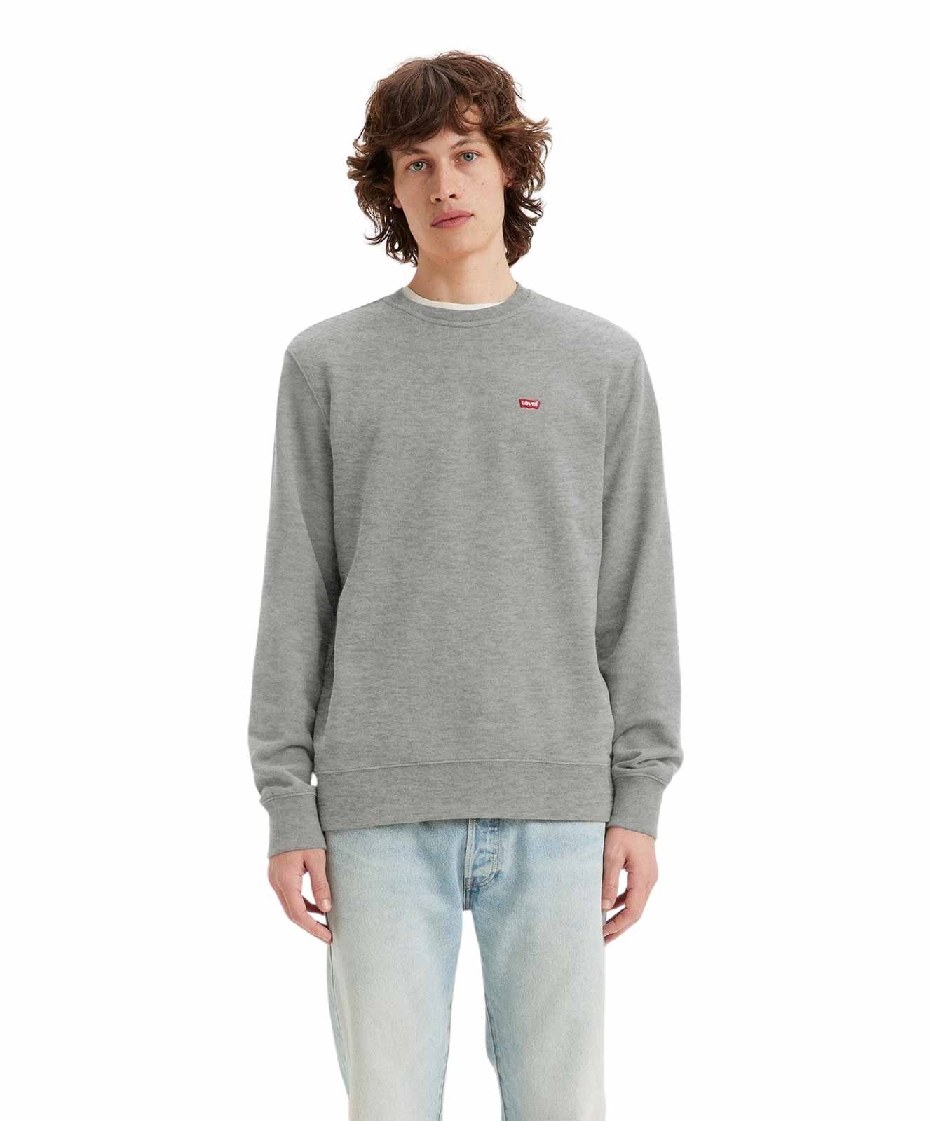 Herren Pullover Original Sweatshirt von Levis in Grey Heather