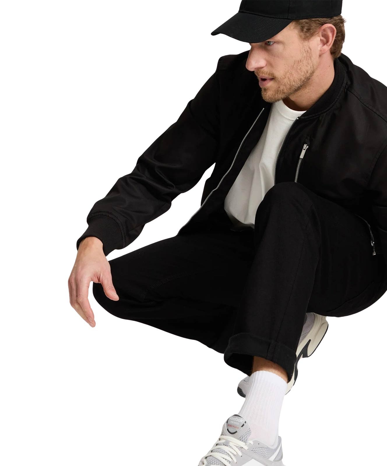 Herren Jeans Dylan von Cross in Black