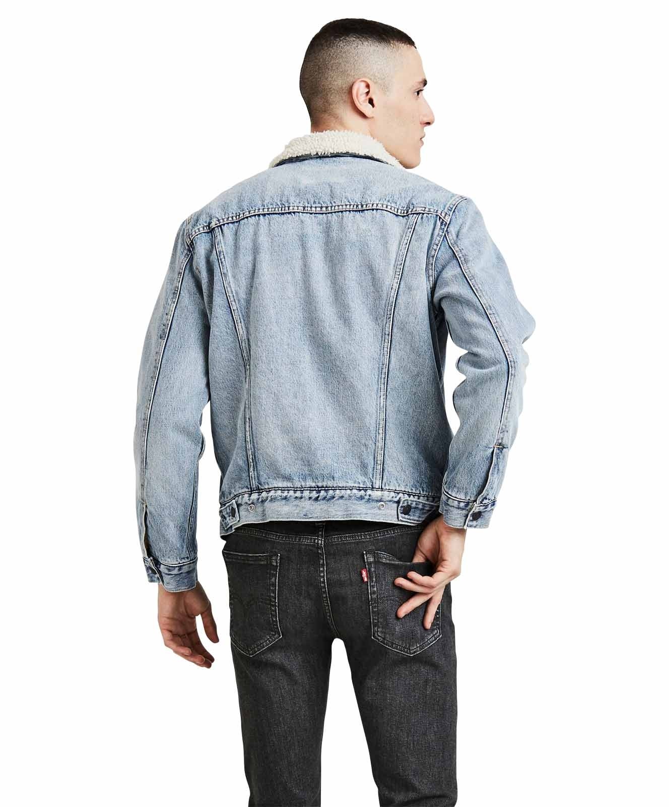 Herren Jacke Sherpa Trucker von Levis in Stonebridge