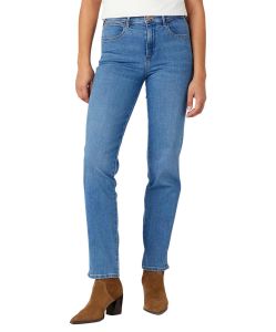 Wrangler Straight Jeans aus Body Bespoke in heller Aurelia Waschung