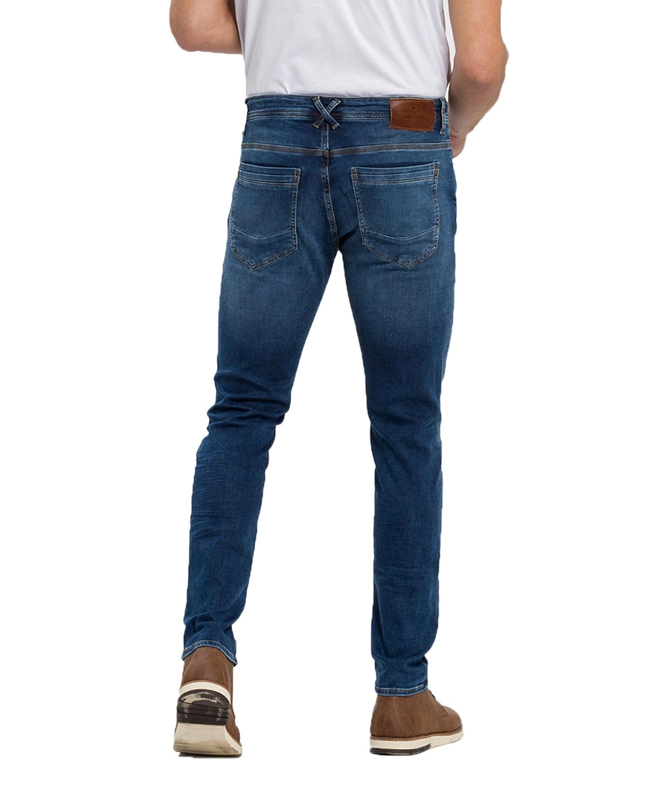 Herren Jeans Jimi von Cross in Dark Mid Blue