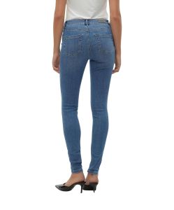 Vero Moda Flash Jeans Skinny in Mittelblau