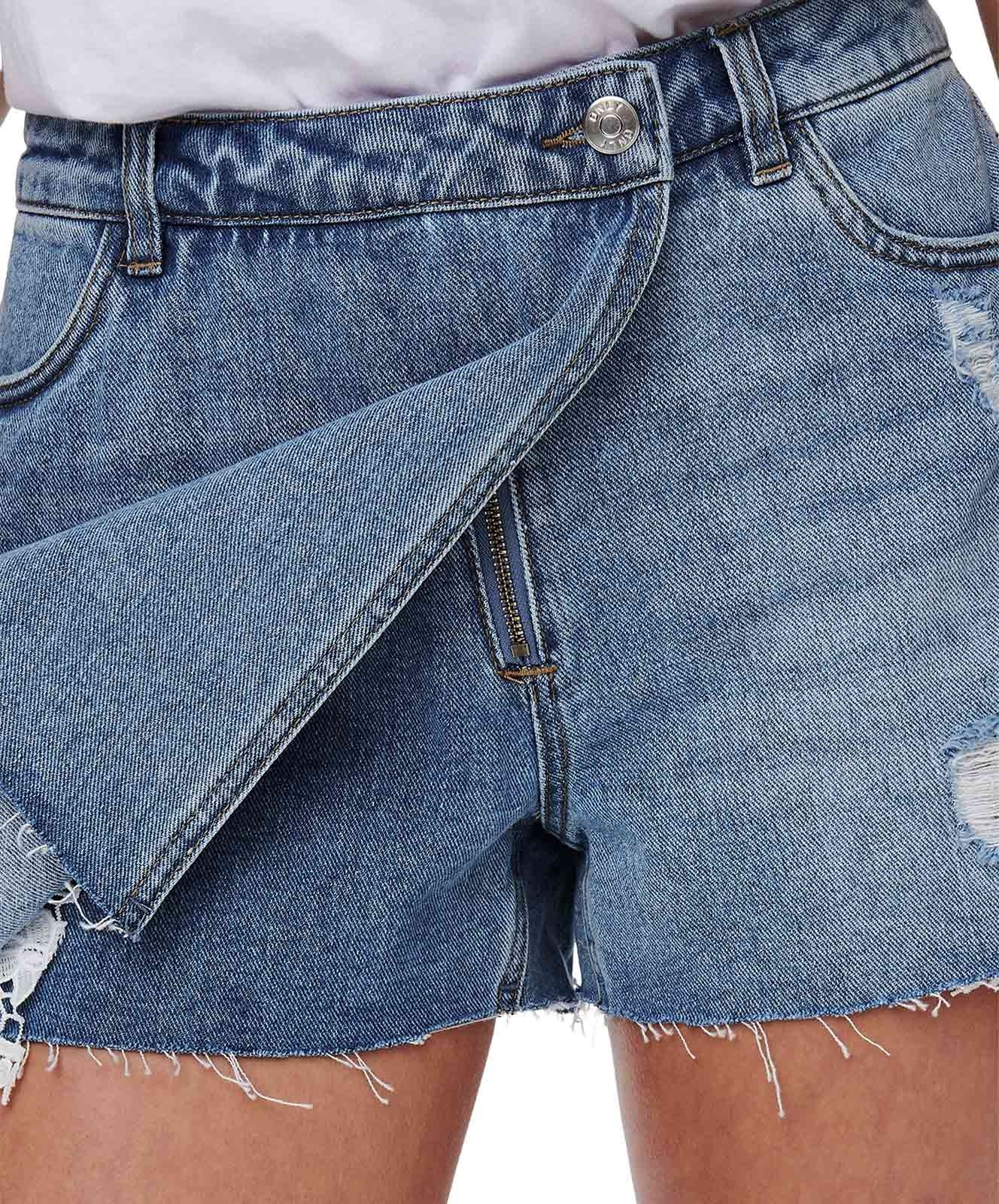 Damen Rock Texas von Only in Light Blue