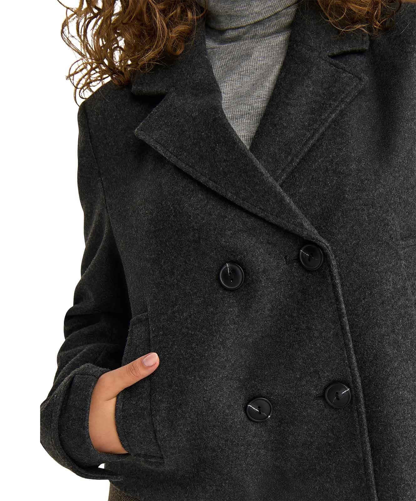 Damen Jacke Freja von Only in Dark Grey Melange