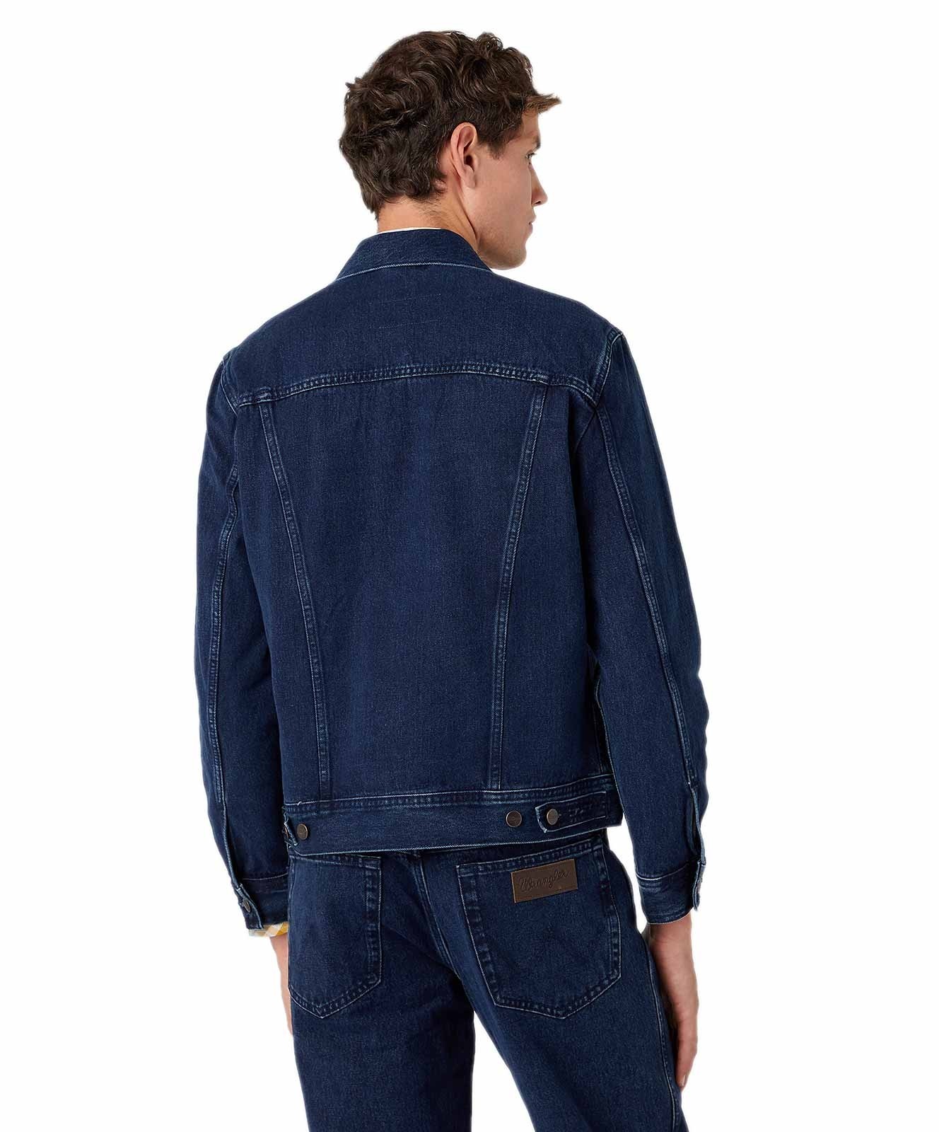 Herren Jacke Authentic Jacket von Wrangler in Blue Black