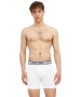 Herren Unterwäsche Solid Boxer Briefs 3 Pack von Jack & Jones in Light Grey Melange White - Navy Blazer