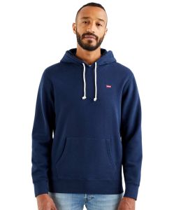 Levi's Hoodie Original Housemark mit kleinem Logo in Blau