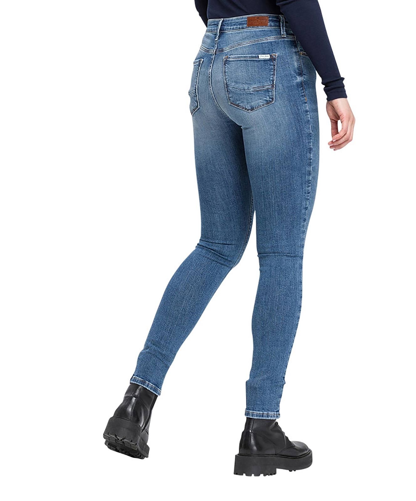 Damen Jeans Alan von Cross in Sky Blue Used
