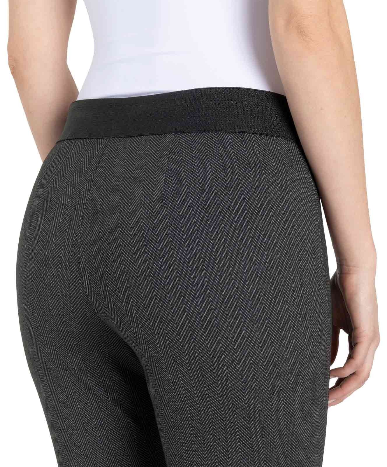 Damen Hose Easy Smart von MAC in Silver Zig Zag