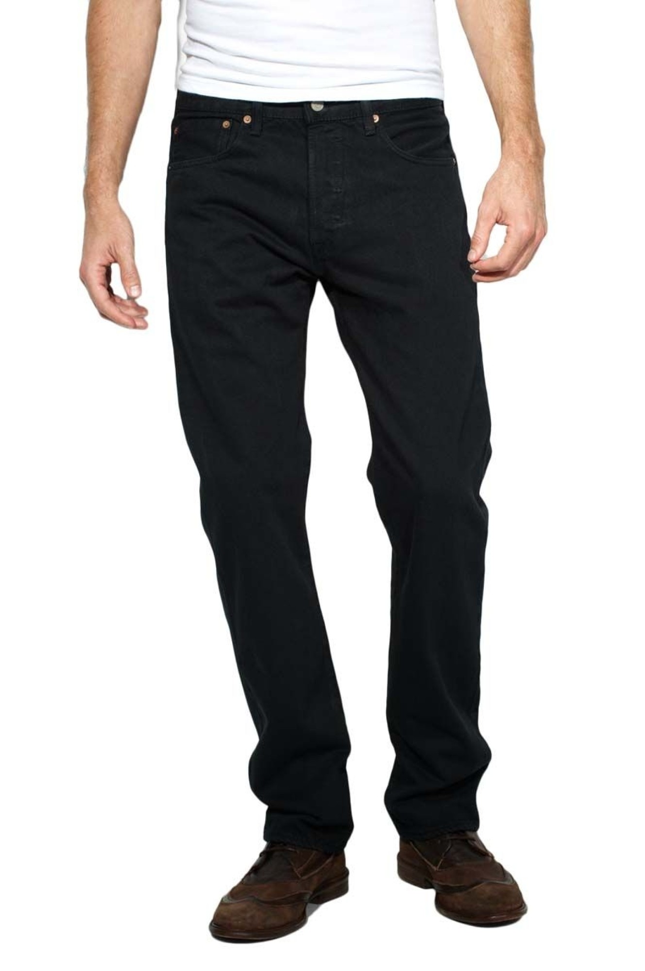 Herren Jeans 501 Original von Levis in Black